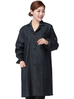 Джинсовый, V-образный вырез