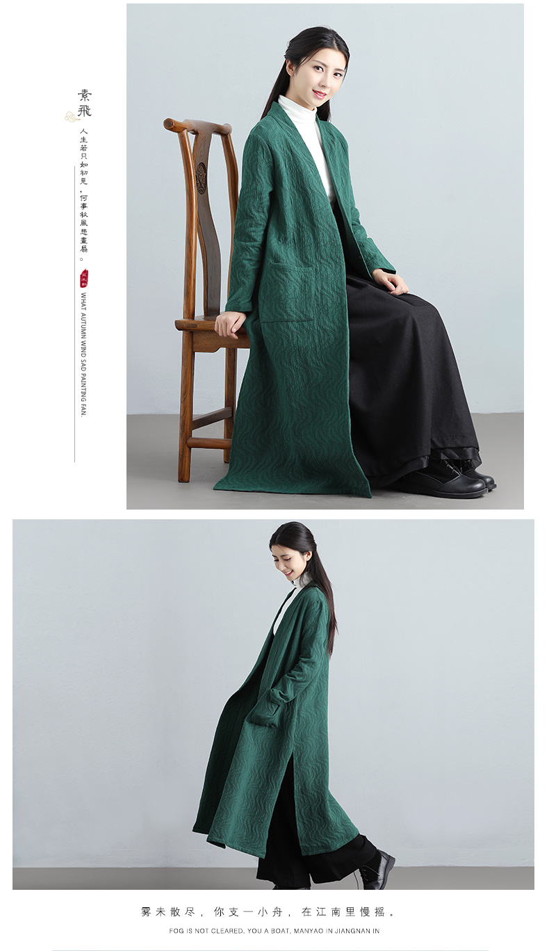 Trench pour femme en Coton en Chanvre - Ref 3228151 Image 10