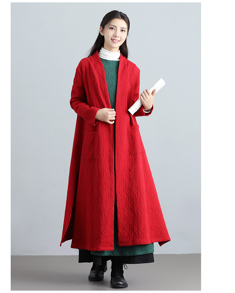 Trench pour femme en Coton en Chanvre - Ref 3228151 Image 13