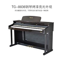 Fei Electric Piano TG-8836 Heavy Hammer 88 Key Electronic Piano Digital Piano Paint Black Spot