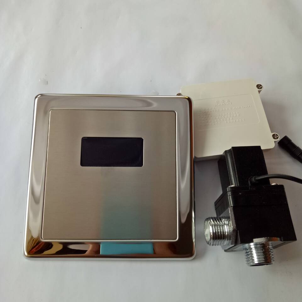 Fidis fully automatic infrared small poop induction flush fitting assembly General panel solenoid valve