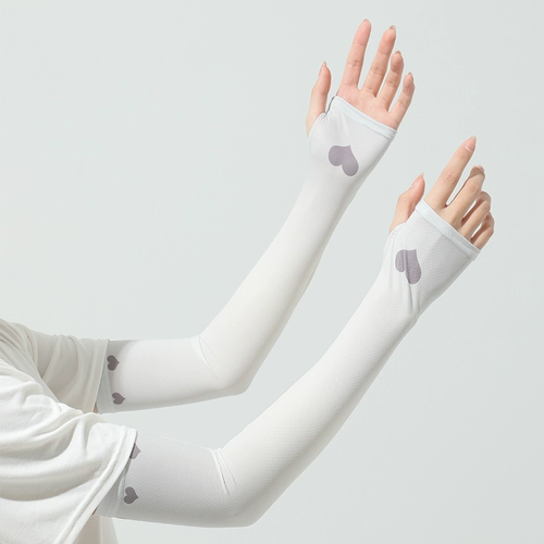 Нарукавники, летний комплект, шелковые перчатки, защитный рукав, электромобиль для велоспорта, защита от солнца