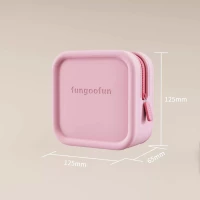 Розовый [квадратный сахар/макияж цифровой пакет хранения]