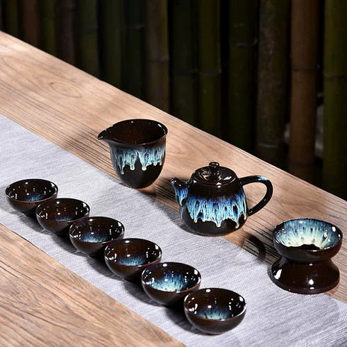 澜扬 Креативная чайная чашка, чайный сервиз, набор, керамический заварочный чайник