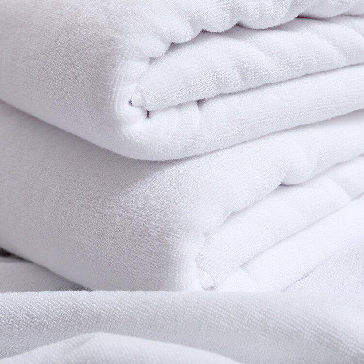[Special for Zen Photography] Pure White Bath Towel, Extra Thick and Large, 1* 2m Cm, High-Quality Cotton for Home, Guesthouses, and Hotels
