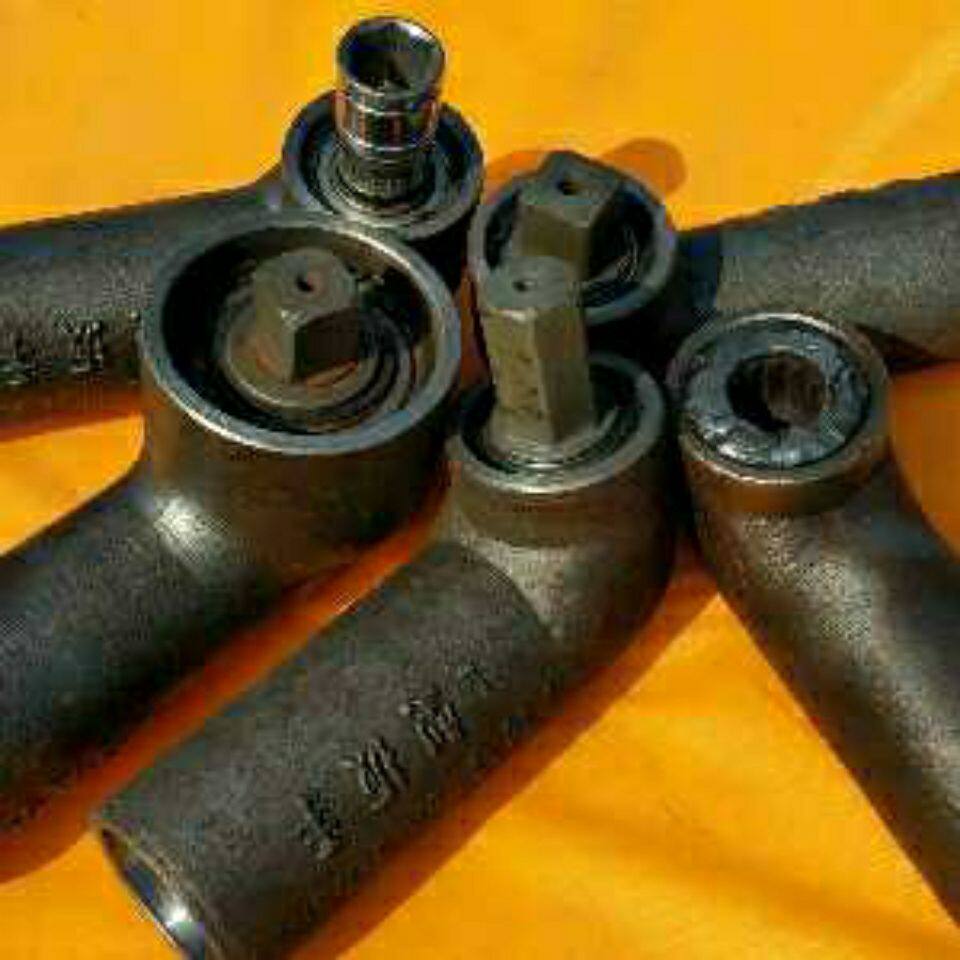 Rotary tiller special linkage right angle wrench 90 degree L-type strong high torque pneumatic wrench Pneumatic