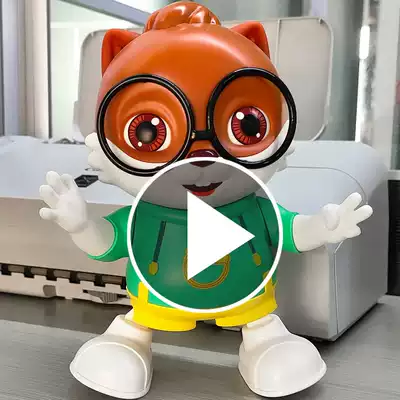 Dancing squirrel toys can move three squirrel motor person singing Baby Children boy tremble the same model
