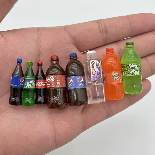 Маленькая реалистичная большая кремовая бутылка, аксессуар с аксессуарами, игра с едой, «сделай сам»