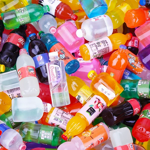 Маленькая реалистичная большая кремовая бутылка, аксессуар с аксессуарами, игра с едой, «сделай сам»