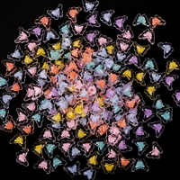 Хрустальная бабочка бусинка 200 пуль