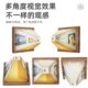 Naked-Eye 3D Stereo Atmosphere Lamp Gift Night Light with Wooden Base, Naked-Eye Vision, No Drilling Required, Home Bedroom Wall Lamp