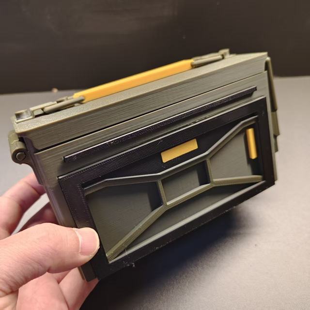 Delta Force Ammunition Supply Box Game Peripheral Physical Model Figurine Cosplay Prop Display Item Usable Box