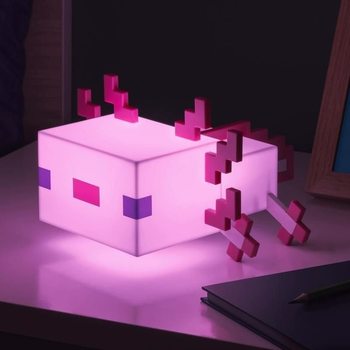 Mc Minecraft Game Peripheral Axolotl Night Light, Five-Color Changeable Toy Doll Model Gift Figurine