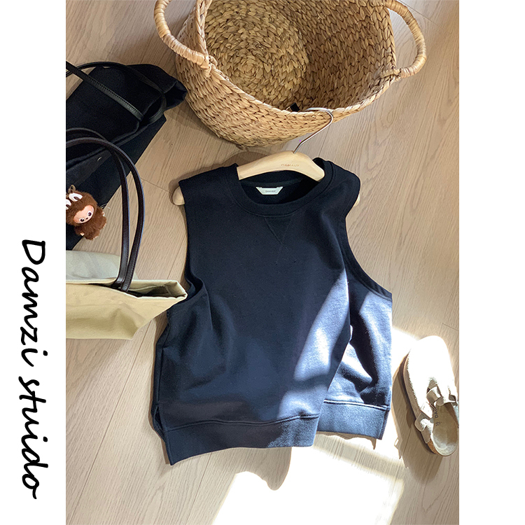 Da Maizi's Cute Terry Vest for Women Mz0977 Jenga Vest
