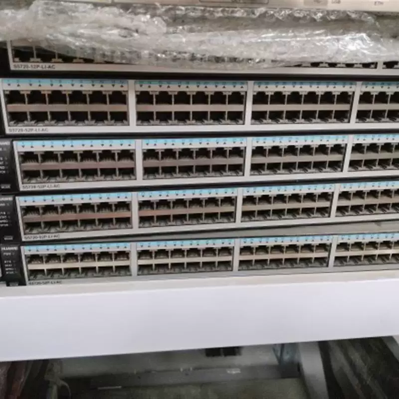 S5720S-52P-LI-AC, 48 electrical ports + 4 ports Gigabit optical switch