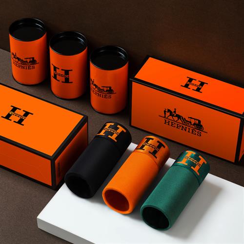 Hepnies Intimates Three-Piece Canned Magnet Men's Underwear Men's High-End Seamless Pants Modal Breathable Flat