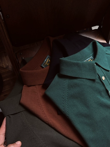 Летняя трикотажная хлопковая ретро футболка polo для отдыха, короткий рукав, в американском стиле