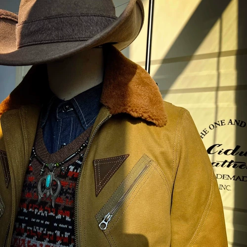 Ретро флисовая удерживающая тепло хаки зеленая куртка, в американском стиле