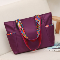 2022 New Waterproof Oxford Burnitto Woman Bag 100 Hitch Handbag Single Shoulder Large Capacity Canvas Big Bag Bag