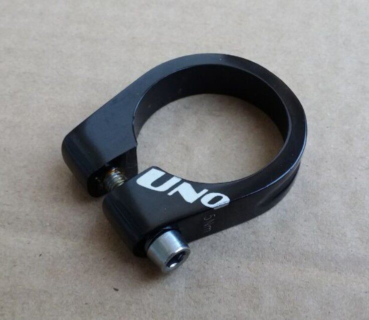 Taiwan UNO Lock Dead Sitting Pole Climber Climber Car Road Car 35MM Aluminum Alloy Theft Protection Seat Rod Bunch Base Pipe Clip