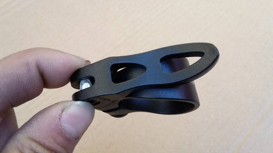 UNO Original Fitted Sitting Pipe Clip Mountaineering Car Road Car Quick Detached Sitting Bar Clip Hollowed-out Seat Pipe Clip 35MM Caliber