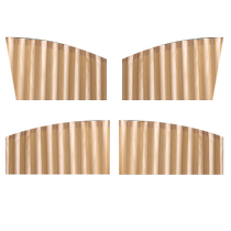 Lexus ES special car sunshade curtain inside car sun protection and heat insulation upper and lower double track private sunshade curtain