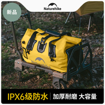 Noke dry and wet separation waterproof backpack motorcycle rear seat luggage bag large capacity outdoor hiking caravan camel bag