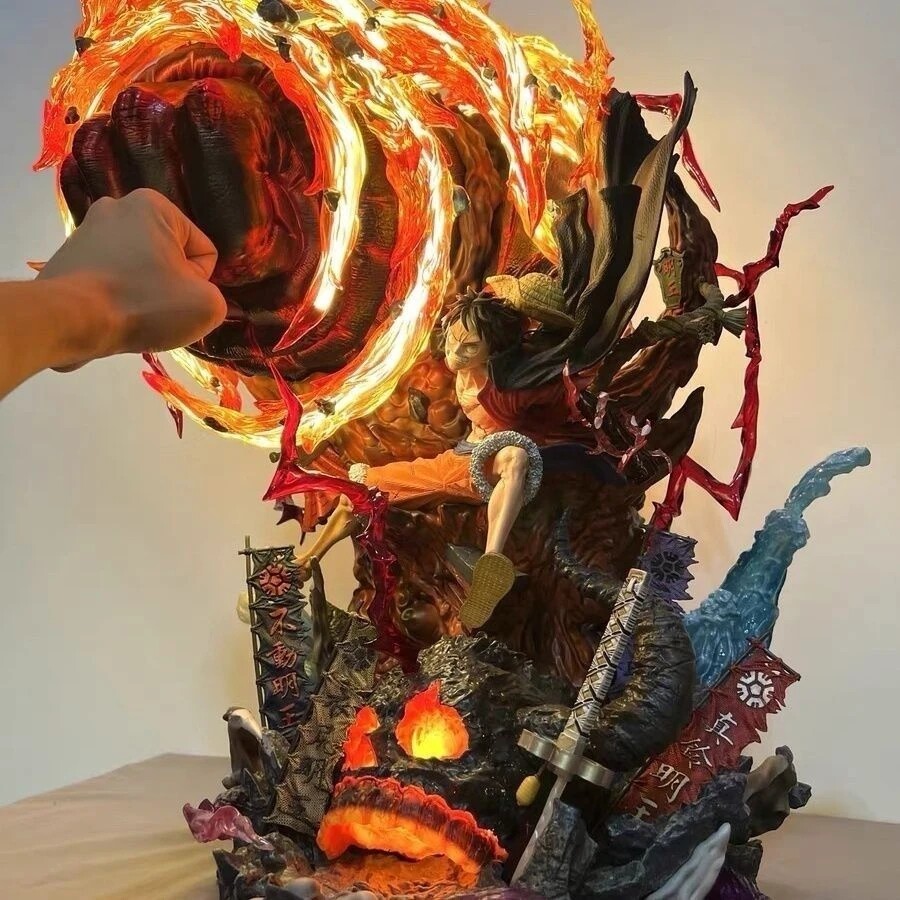 Игрушка-аниме 海贼王业火路飞手办 60cm高度模玩摆件带遥控送特典 OTHER Игрушка-аниме 海贼王业火路飞手办 60cm高度模玩摆件带遥控送特典 OTHER