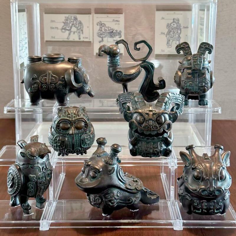 Super Activated Bronze Squad Blind Box First Generation National Sanxingdui Figurine Gift Treasure Ancient History Museum
