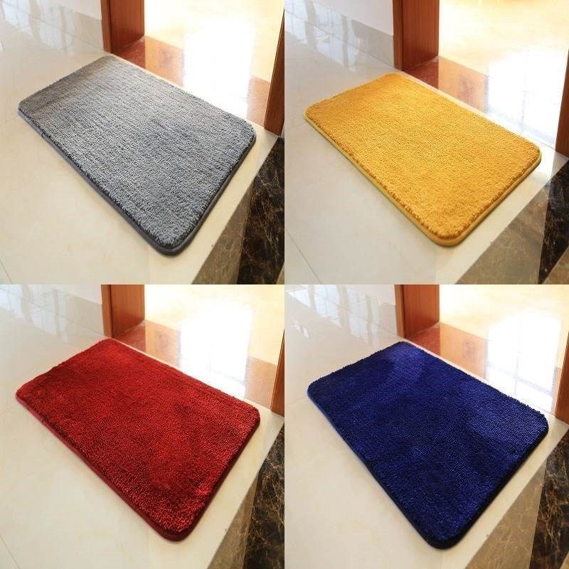 Golden doormat carpet entry door yellow gold simple and easy to use light and convenient trendy decoration