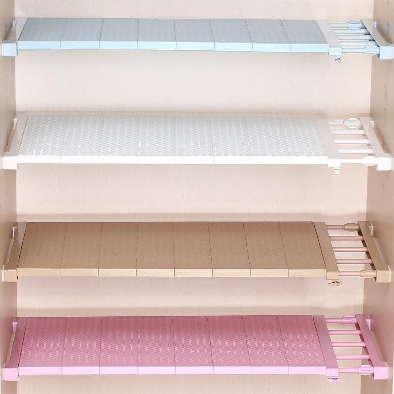 Middle mezzanine partition wall Large American cabinet Adjustable wardrobe Room layered storage partition board shelf