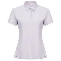 DESCENTE DUALIS series urban commuter womens summer slim-fitting short-sleeved POLO shirt
