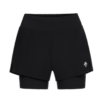 DESCENTE Desante WOMEN’S RUNNING women’s two-in-one lined shorts summer new style