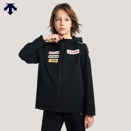 Детская серия лыж DSCENTE Desante SKI REPLICA, тканый топ в одном стиле для мальчиков и девочек