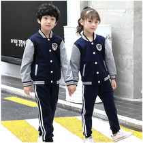 2021 autumn class uniforms for primary and secondary school uniforms kindergarten uniforms spring and autumn uniforms baseball uniforms sportswear tide