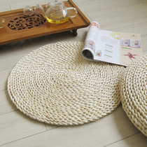 Futon Mat yoga mat chair cushion sofa cushion summer mat tatami window mat corn skin round cushion