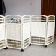 Area fence paper rattan children's partition decorative fence partition wall folding screen kindergarten special small screen can be set size