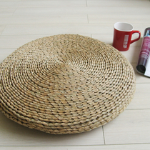 Corn husk woven floor mat futon yoga mat window mat with core straw mat Zen mat floating window mat window mat