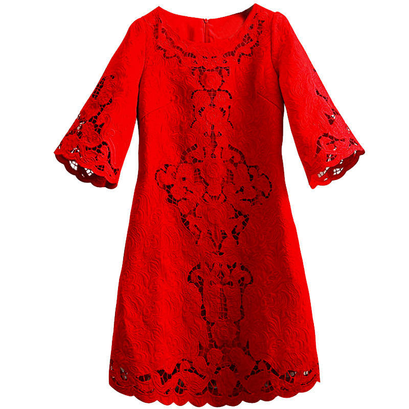 Robe de soirée      manchon de cloche - Ref 3211228 Image 5