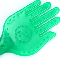  Meridians Hand Clapping Board Silicone Gel Soft Glue Knocks Hammer Home Anti-Slip Labor-saving Massage Thumping Pure color palm flapping and slapping