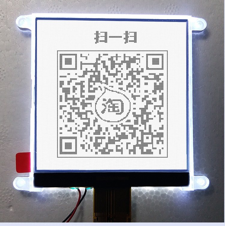 Two-dimensional code dedicated LCD screen Two-dimensional code LCD screen 160times 160 laser screen cog display
