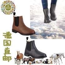 Germany direct mail Seiko warm genuine leather waxed cowhide riding boots waterproof comfortable and stable rubber sole 29-46