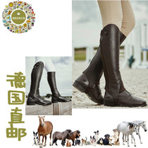 German direct mail equestrian leggings soft grain European high-grade cowhide wear-resistant and docile equestrian Pin acupuncture process