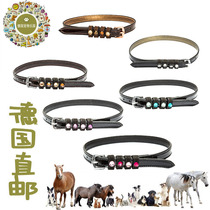 German direct mail royal riding extravaganza Spurs with quality reinforced genuine leather lacquered leather water drill with 52cm holes starting 38cm