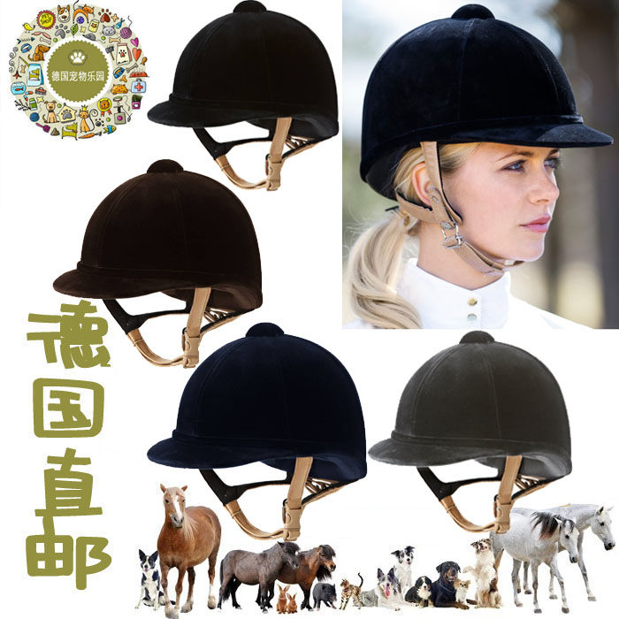 German Direct Mail Upscale Royal Multiple Stable Riding Safety Helmet Skygoose Suede Lower Jaw Comfort Protection Ultra Full Code