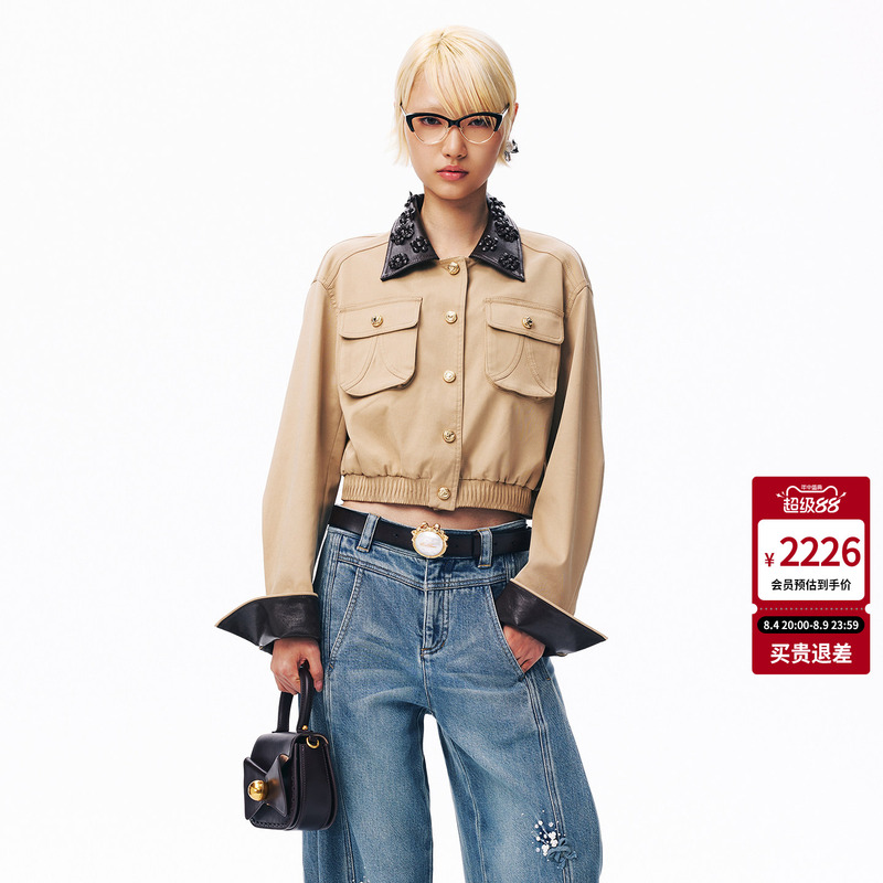 Lefame 2026 Autumn New Fashion Versatile Workwear Style Short Jacket Top for Women with a Stylish Look Lefame 2026 Autumn New Fashion Versatile Workwear Style Short Jacket Top for Women with a Stylish Look