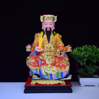 Luban Ancestor Statue Carpenter Master Resin Statue 12inch 16inch Buddha Statue Home Worship Desktop Ornament Statue