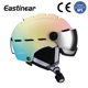 Explorer's new gradient color all-in-one goggles ski helmet for adults and men, sports warm ski helmet