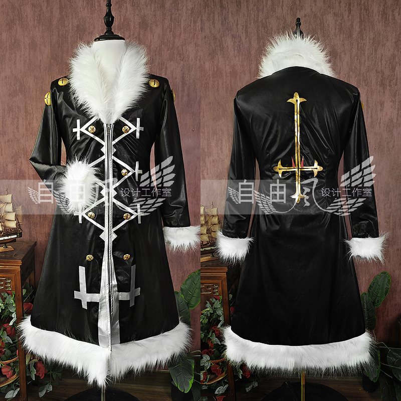 【Free Wind】Full-Time Hunter Cosplay Costume/Phantom Troupe/Kurohaku Rukiuru/Anime Men's Clothing
