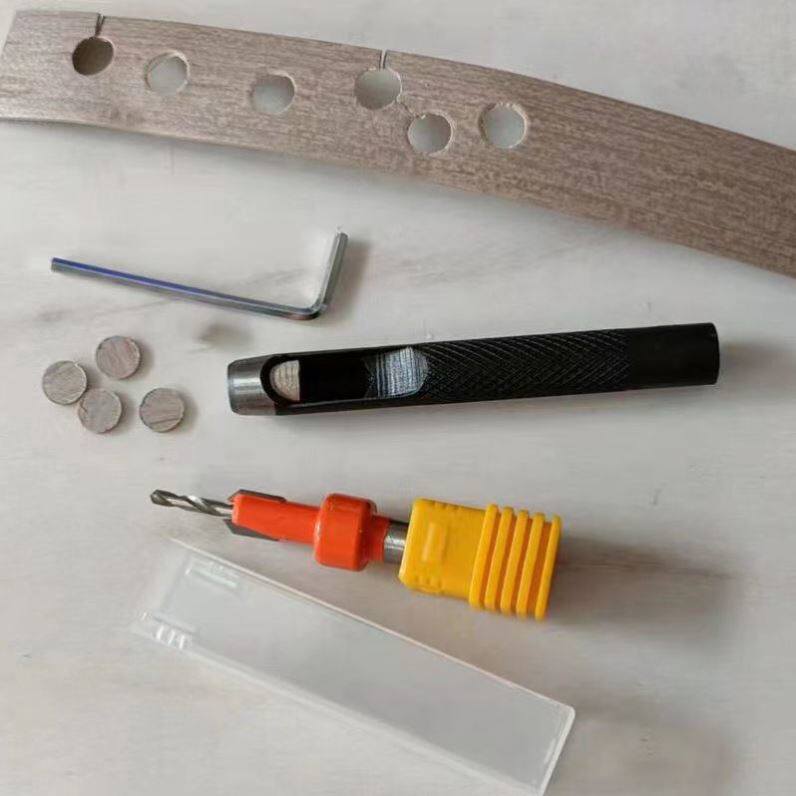 Edge band punch punch countersink screw drill cover nut steel punch plastic punch round woodworking punch